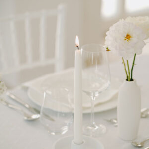 Kerzenständer "weiß"