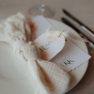 Stoffserviette "hellbeige"